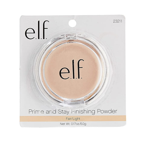 Prime & Stay Finishing Powder, Sets Makeup, Controls Shine & Smooths Complexion, Sheer, 0.18 Oz (5G)