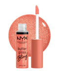 NYX PROFESSIONAL MAKEUP Butter Gloss, Non-Sticky Lip Gloss - Madeleine (Mid-Tone Nude)