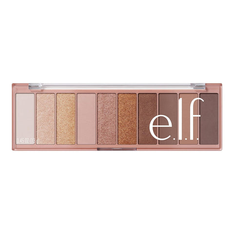 Perfect 10 Eyeshadow Palette, Ten Ultra-Pigmented Neutral Shades, Blendable Formula, Vegan & Cruelty-Free, Need It Nude (Packaging May Vary)