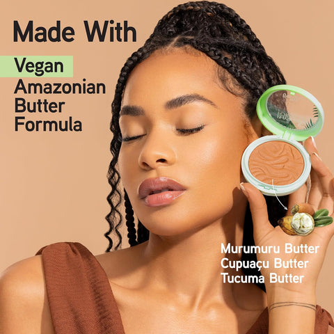 Physicians Formula Murumuru Butter Bronzer, Moisturizing, Nourishing Murumuru Butter for Silky Glow, Dermatologist Tested, Hypoallergenic, Vegan & Cruelty-Free - Light Bronzer