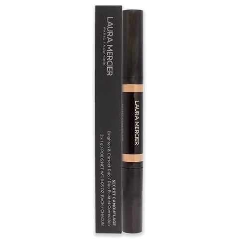 Laura Mercier Secret Camouflage Concealer Duo Stick - 1N Fair with Neutral Undertones Women 2 X1G/ 0.03 Oz