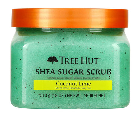 Tree Hut Vanilla Shea Sugar Exfoliating & Hydrating Body Scrub, 18 Oz