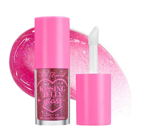 Too Faced Kissing Jelly Lip Oil Gloss, 0.15 Fl.Oz.