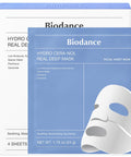 BIODANCE Bio-Collagen Real Deep Mask, Hydrating Overnight Hydrogel Mask, Pore Minimizing, Elasticity Improvement, 34G X4Ea