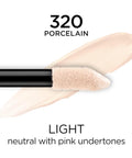 Makeup Infallible Full Wear Waterproof Matte Concealer, Full Coverage, Porcelain, 0.33 Fl. Oz.