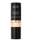 Milani Conceal + Perfect Foundation Stick - Sand Beige (0.46 Ounce) Vegan, Cruelty-Free Cream Foundation - Cover Under-Eye Circles, Blemishes & Skin Discoloration for a Flawless Finish