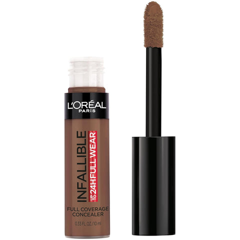 Makeup Infallible Full Wear Waterproof Matte Concealer, Full Coverage, Porcelain, 0.33 Fl. Oz.