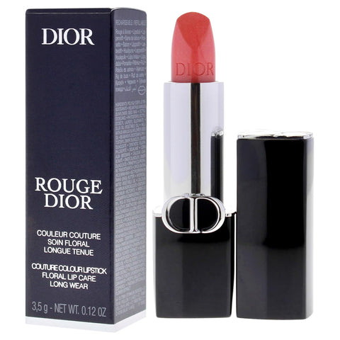 Christian Dior Rouge Dior Couture Satin Lipstick - 365 New World for Women - 0.12 Oz Lipstick (Refillable)