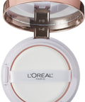 L'Oréal Paris True Match Lumi Cushion Foundation, W3 Nude Beige, 0.51 Oz.