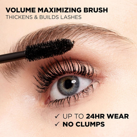 L’Oreal Paris Makeup Voluminous Original Volume Building Mascara, Carbon Black, 0.26 Fl Oz