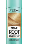 Hair Color Root Cover up Temporary Gray Concealer Spray Light Brown (Pack of 2) (Packaging May Vary)