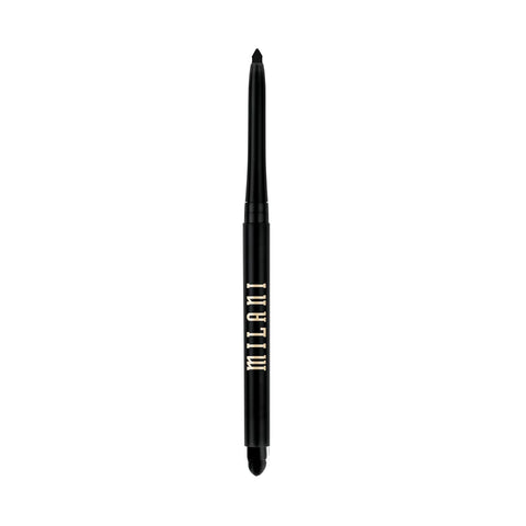 Milani Stay Put Eyeliner - after Dark (0.01 Ounce) Cruelty-Free Self-Sharpening Eye Pencil with Built-In Smudger - Line & Define Eyes with High Pigment Shades for Long-Lasting Wear