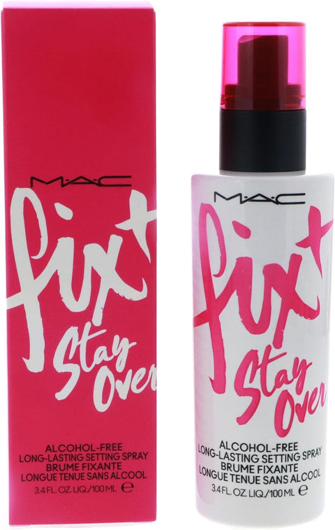 M.A.C. FIX+ STAY over ALCOHOL-FREE 16HR SETTING SPRAY - 3.4 Fl Oz / 100 Ml