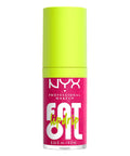 NYX PROFESSIONAL MAKEUP Fat Oil Lip Drip, Moisturizing, Shiny and Vegan Tinted Lip Gloss - Supermodel (Shimmering Magenta)