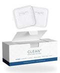 Clean Skin Club Clean² Pads 2.0 [NEW & IMPROVED EDGES] Guaranteed Not to Shed & Tear Face Pads, Unique Triple Layers, Textured & Ultra Soft Side, Organic Disposable Cotton, Pair with Makeup Remover