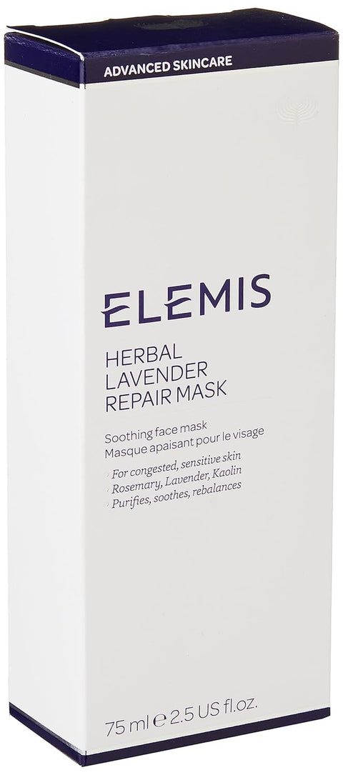 ELEMIS Herbal Lavender Repair Mask; Soothing Clay Mask, 2.5 Fl Oz