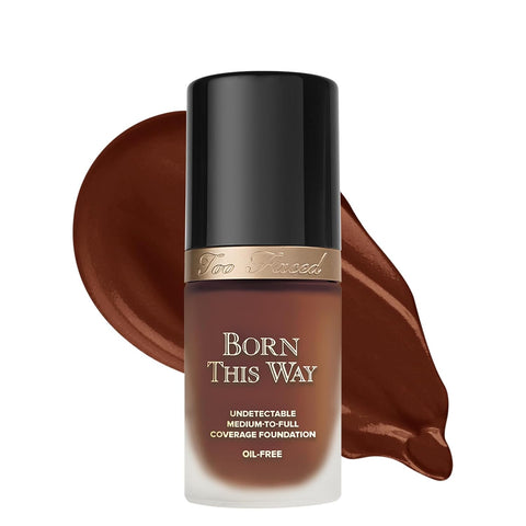 Too Faced Born This Way Natural Finish Longwear Liquid Foundation, 1.01 Fl. Oz.