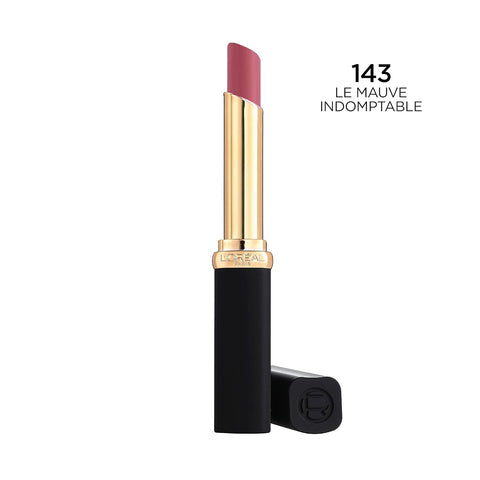 Colour Riche Intense Volume Matte Lipstick, Lip Color Infused with Hyaluronic Acid for up to 16Hr All Day Comfort, Le Mauve Indomptable, 0.06 Oz