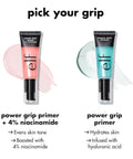 E.L.F. Power Grip Primer + 4% Niacinamide, Gel-Based & Hydrating Face Primer, Evens Skin & Brightens, Grips Makeup, Vegan & Cruelty-Free, 0.8 Fl Oz