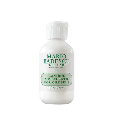 Mario Badescu Control Face Moisturizer for Women and Men with Matte Finish, Ideal Facial Moisturizer for Oily or Sensitive Skin, Lightweight and Non-Greasy Moisturizer Face Cream, 2 Fl Oz