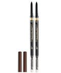 Makeup Brow Stylist Definer Waterproof Eyebrow Pencil, Ultra-Fine Mechanical Pencil, Draws Tiny Brow Hairs and Fills in Sparse Areas and Gaps, Dark Brunette, 0.003 Ounce (Pack of 1)