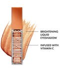 NYX PROFESSIONAL MAKEUP Ultimate Glow Shots, Liquid Eyeshadow, Long-Lasting Shimmer Eye Shadow with Vitamin C - Wow Cacao