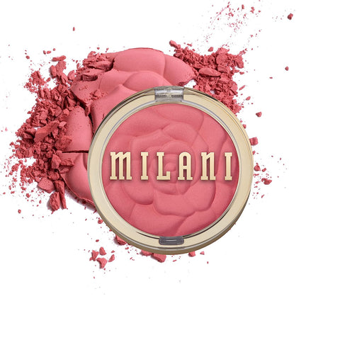 Milani Baked Blush - Corallina (0.12 Ounce) Cruelty-Free Powder Blush - Shape, Contour & Highlight Face for a Shimmery or Matte Finish