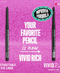 NYX PROFESSIONAL MAKEUP Mechanical Eye Pencil,Vivid Rich Mechanical, Creamy Retractable Eyeliner - Always Onyx, Black Eyeliner