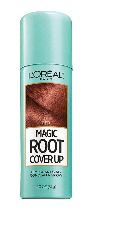 Hair Color Root Cover up Temporary Gray Concealer Spray Light Brown (Pack of 2) (Packaging May Vary)