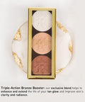 Physicians Formula Bronze Booster Highlight & Contour Powder Palette, Matte Sculpting,-Fragrance Free, Paraben Free, Gluten Free, Dermatologist Tested