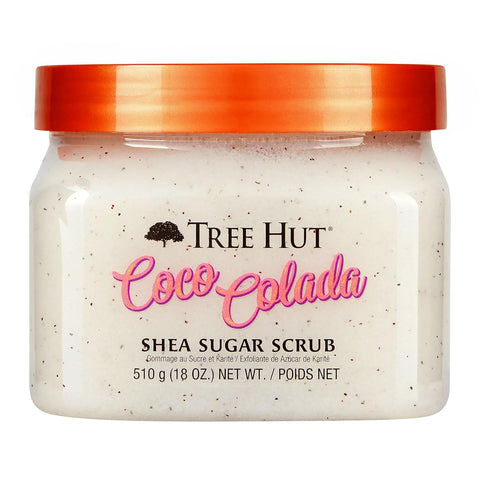 Tree Hut Vanilla Shea Sugar Exfoliating & Hydrating Body Scrub, 18 Oz