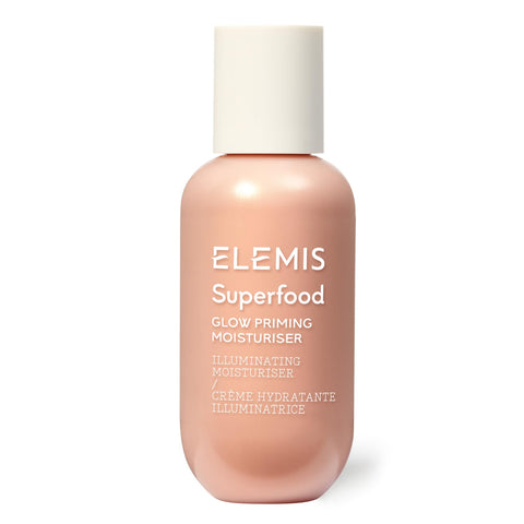 ELEMIS Superfood Glow Priming Moisturiser, Multitasking Formula Daily Moisturizer, Hydrating Primer, & Brightening Highlighter for Radiant Skin