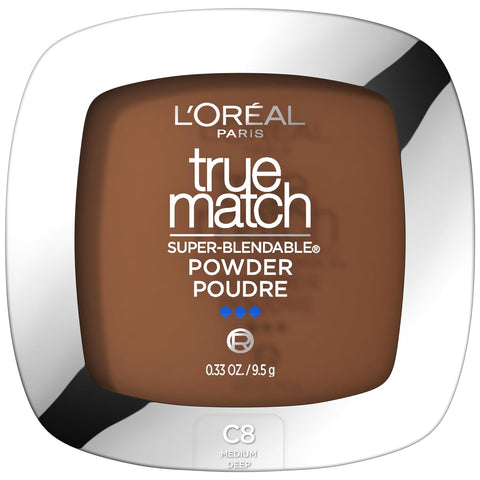 True Match Super Blendable Oil Free Foundation Powder, W2 Light, 0.33 Oz, Packaging May Vary