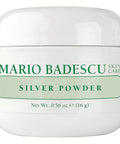 Mario Badescu Silver Powder Pore Minimizer, Skin Care Facial Pore Cleansing Mask with Kaolin Clay & Zinc Oxide