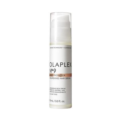 Olaplex No. 9 Bond Protector Nourishing Hair Serum, Heat Protectant, Softens & Weightlessly Nourishes, Reduces Tangle & Static, for All Hair Types, 3.0 Fl Oz