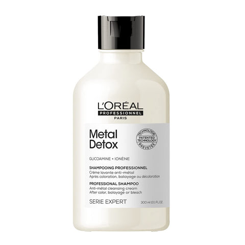 L’Oreal Professionnel Metal Detox Shampoo | Hard Water Chelating Shampoo | Removes Metal Build up | Protect Color & Add Shine | Paraben & Sulfate Free | for Damaged Hair | for All Hair Types