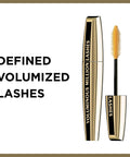 L’Oreal Paris Makeup Voluminous Million Lashes Mascara, Volumizing Collagen Infused Eye Makeup, Amplifying Mascara Brush, Washable, Black Brown, 0.3 Fl Oz., 1 Count