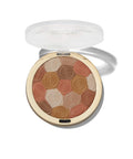 Milani Illuminating Face Powder - Amber Nectar (0.35 Ounce) Cruelty-Free Highlighter, Blush & Bronzer in One Compact to Shape, Contour & Highlight