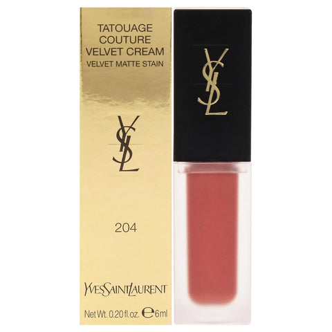 Yves Saint Laurent Tatouage Couture Velvet Matte Cream - 204 Beige Underground Lipstick Women 0.20 Oz