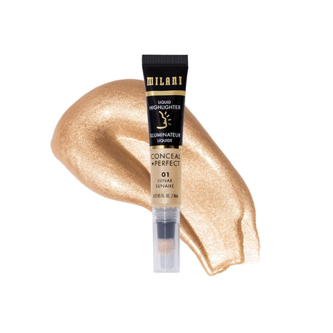 Milani Conceal + Perfect Undereye Brightener for Treating Dark Circles, Face Lift Collection - Rose