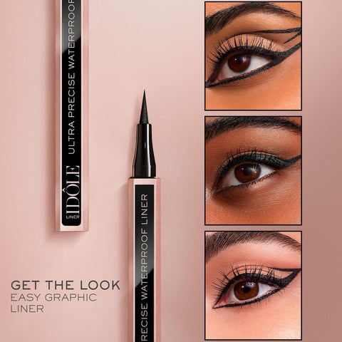 Lancôme Idôle Ultra-Precise Felt Tip Waterproof Liquid Eyeliner for 24Hr Smudge-Resistant Wear