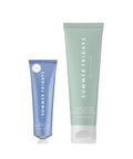 Summer Fridays - Jet Lag Mask, Hydrating, Nourishing Face Mask with Antioxidants (2.25 Oz - Full Size) + Super Amino Gel Cleanser - Vitamin E, Vegan - Gentle, Daily Face Wash - All Skin Types (5 Oz)