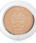 True Match Super Blendable Oil Free Foundation Powder, W2 Light, 0.33 Oz, Packaging May Vary