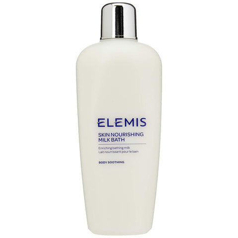 ELEMIS Skin Nourishing Milk Bath | Creamy Bathing Milk Enriches, Conditions and Softens Extra Dry Skin with Camellia Oil and Oat Extract | 400 Ml