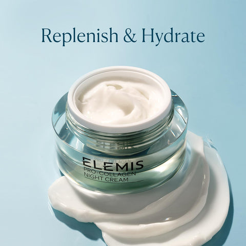 ELEMIS Pro-Collagen Night Cream | Ultra Rich Daily Face Moisturizer Firms, Smoothes and Replenishes the Skin with Antioxidants