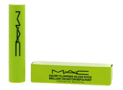 MAC Squirt Plumping Gloss Stick - 15 like Squirt (Lime Green) - .08 Oz / 2.3 G