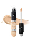 IT Cosmetics Bye Bye Dark Spots Concealer + Brightening Serum – 2% Niacinamide, Hyaluronic Acid & Caffeine - Medium Coverage, Natural Finish, All Skin Types - 0.22 Fl Oz