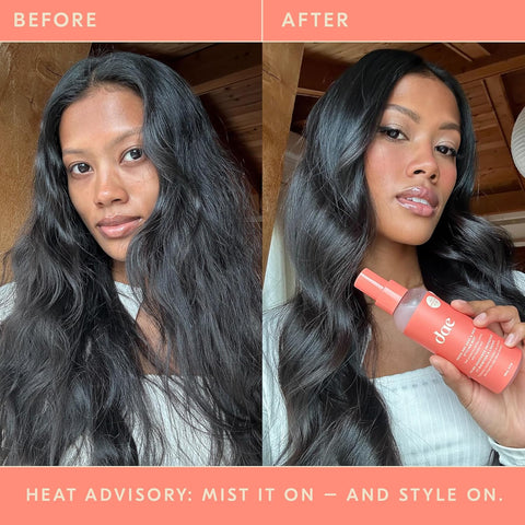 DAE Agave Dry Heat & Hold Styling Mist - Heat Protection, Controls Frizz, Softens Hair (5 Oz.)