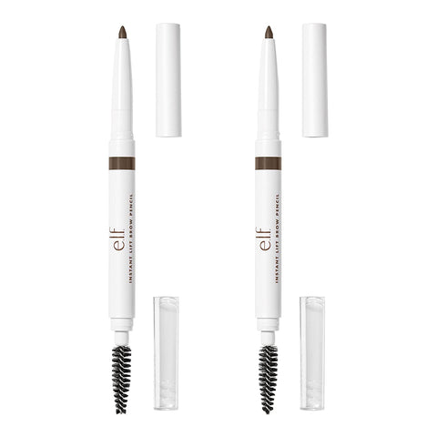 , Instant Lift Brow Pencil, Dual-Sided, Precise, Fine Tip, Shapes, Defines, Fills Brows, Contours, Combs, Tames, Neutral Brown, 0.006 Oz