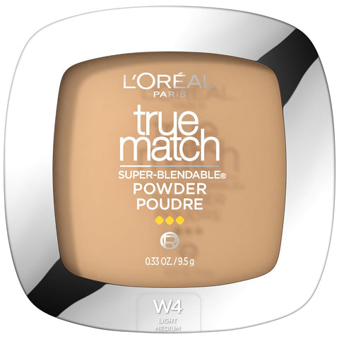 True Match Super Blendable Oil Free Foundation Powder, W2 Light, 0.33 Oz, Packaging May Vary